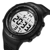 Montres-bracelets TPW surdimensionné 53mm montre numérique pour homme 5ATM calendrier de natation 231214