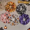 Akcesoria do włosów do włosów 1/5pcs Halloween horror dekoracja dyni elastyczne włosy hair scrunchies Kobiety włosy gumki gumki akcesoria do włosów darsl231214