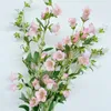 Decorative Flowers High Artificial Campanula Lilac Pink Natural Soft Wind Indoor Home Decoration Floral Pography Props Flowers.