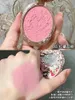 Blush Flower Knows maquillage Fraise Rococo Blush En Relief Maquillage Pour Le Visage Mat Shimmer Pigment Imperméable Naturel Nude Éclaircissant Joue 231214