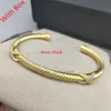 for Brand Classic Designer Bracelet American European Fashion Bangle Couple Cuff Women High Quality Bracelets Jewelry Ornaments Wholesale with Box