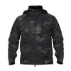 Outdoor Jackets Men's Tactical Camouflage Breathable Windproof Wear-resistant Military Enthusiasts Sports Runnning Mountaineering Jacket