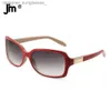 Okulary przeciwsłoneczne JM Square Bifocal Sunglasses Czytnik Kobiety Gradient soczewki Sun Reading Glassl231214