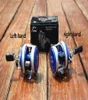 DA200 121 LEFTRIGHT HAND RUND BAITCAST REEL MINI BAITCASTING REELS Fiskrullar alla metall av hög kvalitet DDL7551514