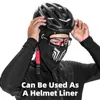 Cycling Caps Masks ROCKBROS casquette de cyclisme hommes femmes moto cagoule Sports de plein air coupe-vent chaud polaire masque de Ski complet pour l'automne hiver 231213
