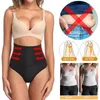 Shapers Femmes Taille haute Tummy Control Culotte Body Shaper Femmes String Panty Amincissant Sous-vêtements Bulifter Corset Belly Shaping Cincher