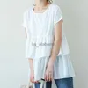 Damesblouses Shirts OCEANLOVE Ruches Geruite Damesblouses Zomer Koreaanse Mode Zoete Mouwloze Blusas Mujer Vintage Casual Losse Shirts Tops YQ231214