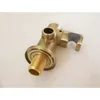 Bathroom Shower Heads brushed gold Brass Hand Held Shower Head Brass Holder 1.5 Hose Water Saving Copper Handheld Sprayer BL0022 231213