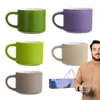 Tazze Tazza da caffè espresso in ceramica da viaggio durevole piccolo set da caffè tazza colorata opaca mini uso domestico per bere multiuso