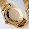 Orologio Erkekler Otomatik Mekanik İzleme 42mm 904L Tüm Paslanmaz Çelik Altın Yüzük Su Geçirmez Gece Glow Gold Watch Montre De Luxe