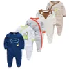 Pyjama 5 stks Baby Pyjama Meisje Jongen Pijamas bebe fille Katoen Ademend Zacht ropa geboren Dwarsliggers Pjiamas 231213