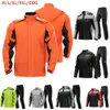 Sulaite Men Motorcycle Rain Coat Suit Outdoor Wodoodporne buty deszczowe pokrywa Ultraciejska deszczowa płaszcz rowerowy kurtka wspinaczkowa 231225