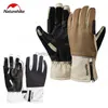 Gants de ski Naturehike – gants de Ski thermiques d'hiver, imperméables, antidérapants, pour écran tactile, cyclisme, moto, pour l'escalade, la randonnée, Finger GloveL23118