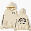 Sweats à capuche pour hommes Powerhouse Gym Logo Sweat à capuche Harajuku Hommes Femmes Geek Fitness Surdimensionné À Manches Longues Sweat-shirt Esthétique Sport Streetwear