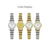 Horloges BS Dames Gouden Horloges Kleine Armband Quartz Klok Roestvrij Staal Mode Horloge Voor Dames Hoge Kwaliteit