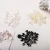 Nail Art Decorations 100pcs Bulk Resin Charms Kawaii Bow Rose 3D Aurora Butterfly Parts Mixed Design Nails Accessories DIY