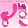 Neues Produkt Jade Rabbit Weibliche Klitoris G-Punkt Zunge lecken Vibrator Masturbation Massagegerät und sexuelle Produkte 231129