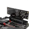 Computerkabels PCIe 4.0 Channel Splitter Expansion Riser Card 8 4 4Hyper Ultra Quad Vroc M.2 NVME -poort