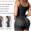 Waist Tummy Shaper European And American Four Breasted Body Shaping Jumpsuit With Waistband Tightening Underwear 231214