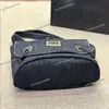 Women Designer Sport Denim Crossbody Work Szeregowy pasek kwadratowy znak 30x25 cm duża pojemność swobodna lekka klapa vintage torby komunikatorowe luksusowa torebka sakoche