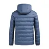 Parkas de plumón para hombre Chaqueta de plumón para hombre, chaqueta con capucha gruesa y cálida, abrigo de invierno para hombre, abrigo delgado transpirable informal ligero, chaqueta de plumón de alta calidad MaleL231209