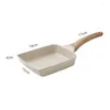 Pans -Non Stick Tamagoyaki Pan Square Japanese Style Omelet Pot Breakfast Frying Egg Kitchen Sauce