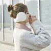 Ear Muffs Unisex Fleece Rabbit Plush Earmuff Winter Foldable Knit Soft Winter Ski Warmer Ear Muffs Cover Outdoor Sport Windproof Earlap 231214