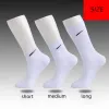 Mentilles pour femmes 3 tailles Sports Socks Pure Coton Basage Absorbant Couleur solide Basketball Sports de basket-ball Sports Sports