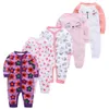 Pyjama 5 stks Baby Pyjama Meisje Jongen Pijamas bebe fille Katoen Ademend Zacht ropa geboren Dwarsliggers Pjiamas 231213