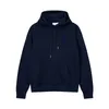 Sweat à capuche pour hommes Veste de créateur pour hommes Homme Femme Veste de styliste à capuche Marque de luxe Ligne à capuche Petit coeur rouge Couple Casual Top Col debout Demi-Zip Sweat à capuche