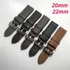 Watch Bands Leather Strap For Galaxy Watch4 Classic Watch3 Band Active 2 Gear S3 22 20mm Bracelet Stitch Design Replacement2416