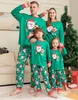 Family Matching Tenues Pyjamas Pajamas Set Santa Deer Letter Imprimer 2023 Christmas PJ S Clothes 231213