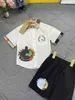 Luxuriöser Baby-Trainingsanzug für Kinder, Designer-Kleidung, Sommer-POLO-Shirt-Set, Größe 90–140, Jungen, Mädchen, T-Shirts und Shorts, 5. Dezember