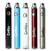 Cookies slim twist 13600 batterie 3.3V-4.8V, tension réglable 900mah, chargeur usb, rechargeable, préchauffage, fil 510