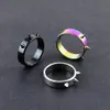 Nagelneu 50 Stück Männer Frauen Edelstahl Ringe Punk Style Fashion Spike Band Schmuck Ring Ganze Menge Tropfen 287d