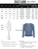 Women's Knits Women Cardigan Hollowed-Out 3/4 Sleeve V-Neck Tie-Front Sweater Knitwear Spring Autumn Thin Breathable Jacket