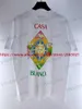 T-shirts Hommes Avion Pigeon Imprimer Casablanca T-shirt Hommes Femmes Tee Top Meilleure Qualité T-Shirt T231214