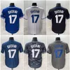 Dodgers Honkbalshirts Shohei Ohtani Camo Blauw Wit Grijs Crème Heren Gestikt Jersey Maat SML XL 2XL 3XL