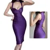 Casual Kleider Frau Vintage Sexy Kleid Niedrige Brust Club Party Kostüm Strap Patchwork Lange Rock Body Shaper Hängen Hüfte Warp mädchen Tuch