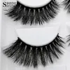 False Eyelashes SHIDISHANGPIN 50 pairs natural long false eyelashes fluffy 3d mink lashes make up 100 cruelty free fake eyelash faux cils G810 231213