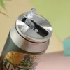 Water Bottles 500ml Thermos Stainless Steel Cup Creative Beer Can Insulated Cup Vacuum Cups with Straw Cold Keeper Cola Cans Insulated Bottle 231213