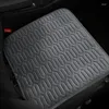 Car Seat Covers Universal Cushion With Heating Foam Non Slip Super Soft Plush Vehicles Office Chair Home Pad Cover Accessories