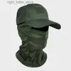 Bollkapslar militär baseball mössor kamouflage taktisk armésoldat bekämpa paintball justerbar sommar snapback sol hattar män kvinnor c0117 yq231214