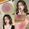 Blush Girlcult Reliëf Blush Palette Matte Contour- en Markeerstiftpalet Student Schattig Blush Make-up Dames Schoonheid Cosmetica 231214