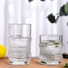 Vinglas med hem dricker vatten koppar öl mugg japan stil bambuknutformad design blyfri whisky glas kopp 290 ml/385 ml