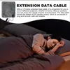 Одеяла с подогревом, универсальное нагревательное одинарное электрическое грелка размером 12 x 10 дюймов с удлинительным кабелем для передачи данных длиной 1,5 м, теплое