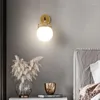 Duvar lambası oturma odası için modern lambalar taç kız çocuk yatak uçları Accon Nordic Cam Malzeme Avizeleri E27 Aydınlatma