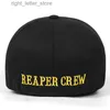 Boll Caps Sons of Anarchy för Reaper Crew monterade baseballmössa Kvinnor Män bokstäver svarta hattar broderad hatt hiphop -snapback för män yq231214