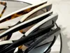Designer zonnebril zwarte ronde zonnebril voor dames Top Originele heren beroemde Klassieke retro luxe lenzenvloeistof fashion design dameszonnebril uv400 met doos