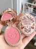 Blush Flower Knows maquillage Fraise Rococo Blush En Relief Maquillage Pour Le Visage Mat Shimmer Pigment Imperméable Naturel Nude Éclaircissant Joue 231214